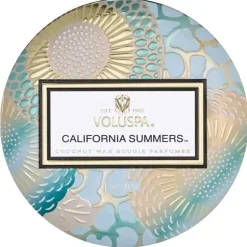 Voluspa Decorative Tin Candle California Summers 113g