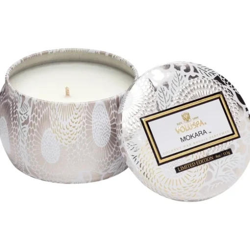 Voluspa Decorative Tin Candle Mokara 113g