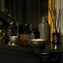 Voluspa Decorative Tin Candle Suede Noir 113g