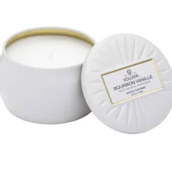 Voluspa Decorative Tin Candle Bourbon Vanille 127g