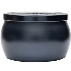 Voluspa Decorative Tin Candle Makassar Ebony & Peach 127g