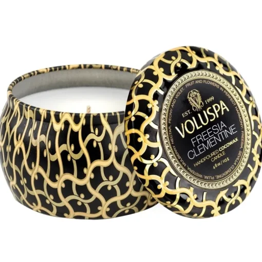 Voluspa Decorative Tin Candle Freesia Clementine 113g
