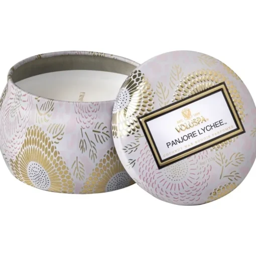 Voluspa Decorative Tin Candle Panjore Lychee 113g