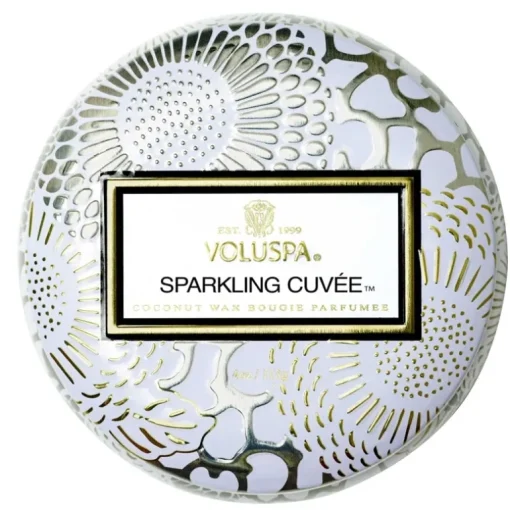Voluspa Decorative Tin Candle Sparkling Cuvée 113g