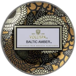 Voluspa Decorative Tin Candle Baltic Amber 113g