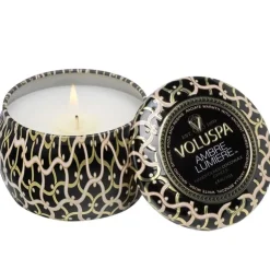 Voluspa Maison Decorative Tin Candle Ambre Lumiere 113g