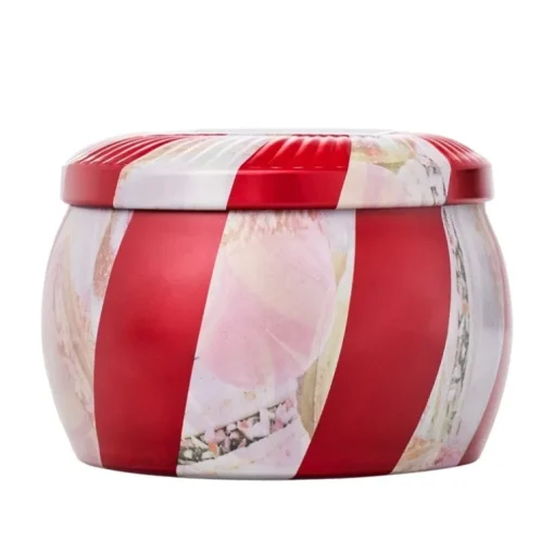 Voluspa Mini Decorative Tin Candle Crushed Candy Cane 113g