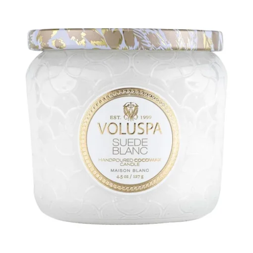 Voluspa Petite Jar Suede Blanc 127g