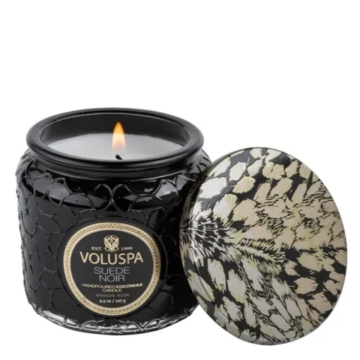 Voluspa Petite Jar Suede Noir 127g