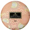Voluspa 3-Wick Candle Decorative Tin Kalahari Watermelon 340g