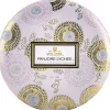 Voluspa 3-Wick Candle Decorative Tin Panjore Lychee 340g