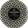 Voluspa 3-Wick Candle Decorative Tin Crisp Champagne 340g