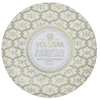 Voluspa 3-Wick Candle Decorative Tin Eucalyptus & White Sage 340g