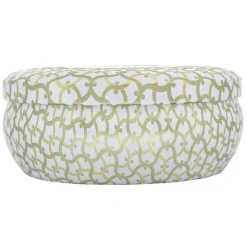 Voluspa 3-Wick Candle Decorative Tin Eucalyptus & White Sage 340g