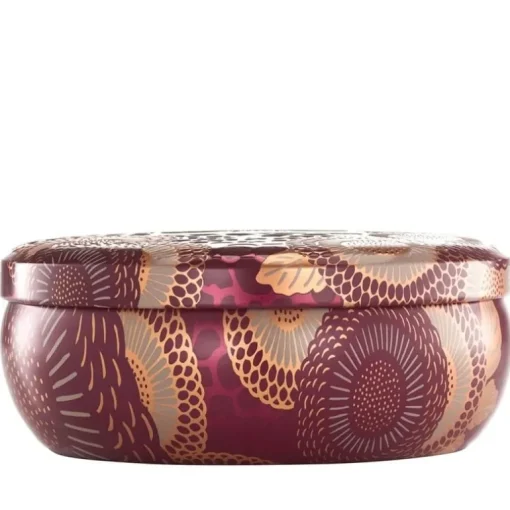 Voluspa 3-Wick Candle Decorative Tin Foraged Wildberry 340g