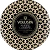 Voluspa 3-Wick Candle Decorative Tin Ambre Lumiere 340g