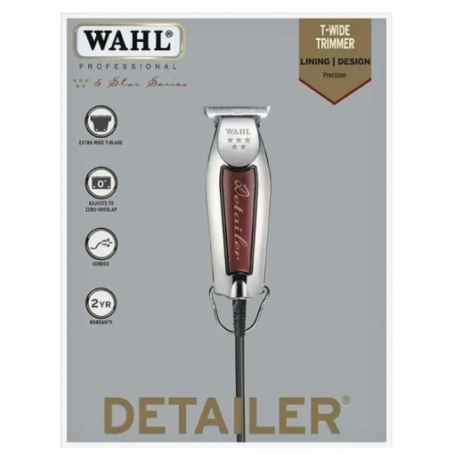 Wahl T-Wide Detailer Trimmer Red