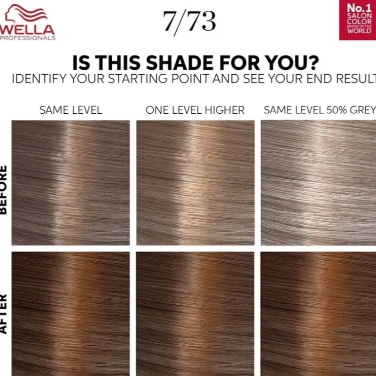 Wella Color Touch Deep Browns 7/73 Golden Tobacco