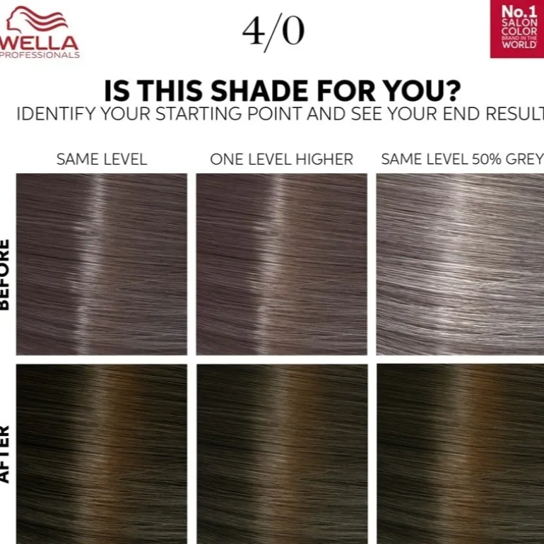 Wella Color Touch Pure Naturals 4/0 Medium Brown