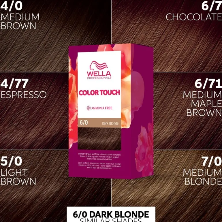 Wella Color Touch Pure Naturals 6/0 Dark Blonde
