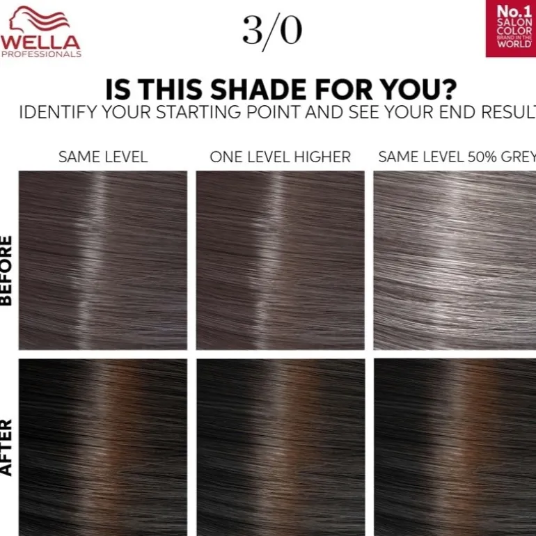 Wella Color Touch Pure Naturals 3/0 Dark Brown