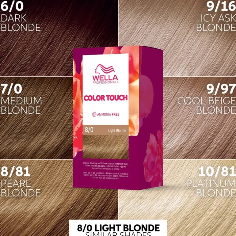 Wella Color Touch Pure Naturals 8/0 Light Blonde