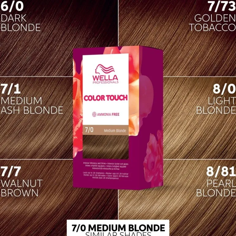 Wella Color Touch Pure Naturals 7/0 Medium Blonde