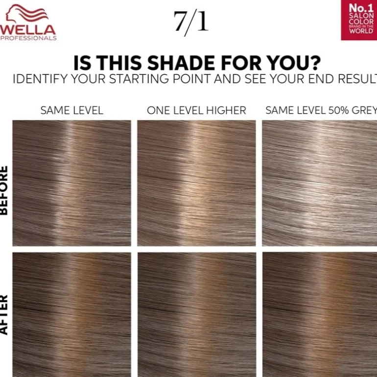 Wella Color Touch Rich Naturals 7/1 Medium Ash Blonde