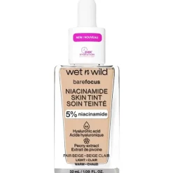 Wet n Wild Bare Focus Niacinamide Skin Tint 32ml – Fair Beige