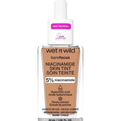 Wet n Wild Bare Focus Niacinamide Skin Tint 32ml – Amber Beige
