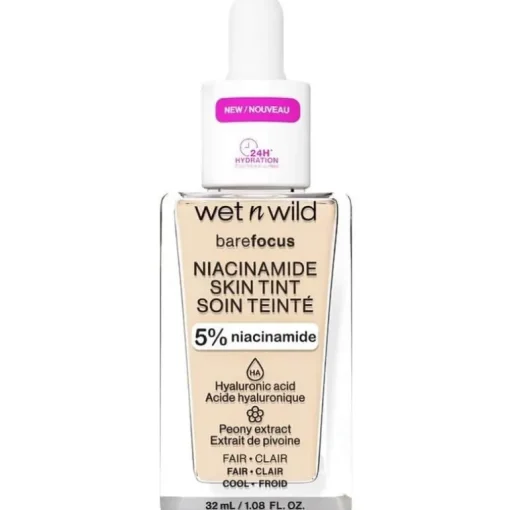 Wet n Wild Bare Focus Niacinamide Skin Tint 32ml – Fair