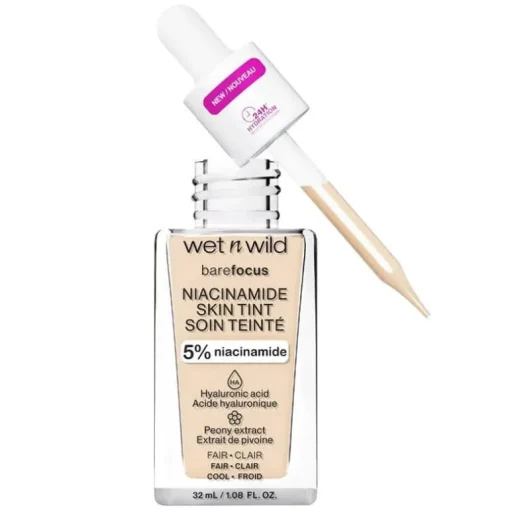 Wet n Wild Bare Focus Niacinamide Skin Tint 32ml – Fair