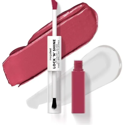 Wet n Wild Megalast Lock n’ Shine Lip Color – LA Pink