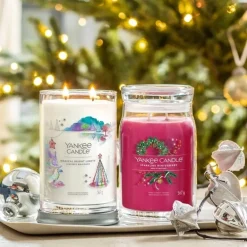 Yankee Candle Signature Large Jar Sparkling Winterberry 567g