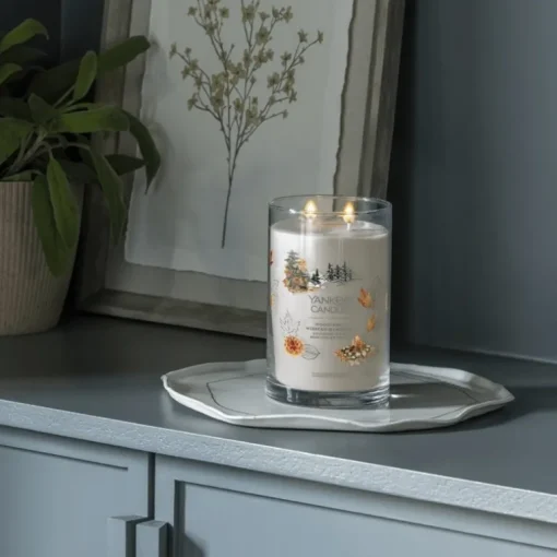 Yankee Candle Signature Large Tumbler Woodland Weekend Memories 567g