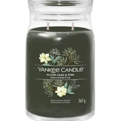 Yankee Candle Signature Large Jar Silver Sage & Pine 567g
