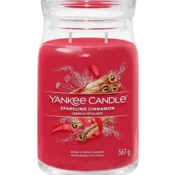 Yankee Candle Signature Large Jar Sparkling Cinnamon 567g