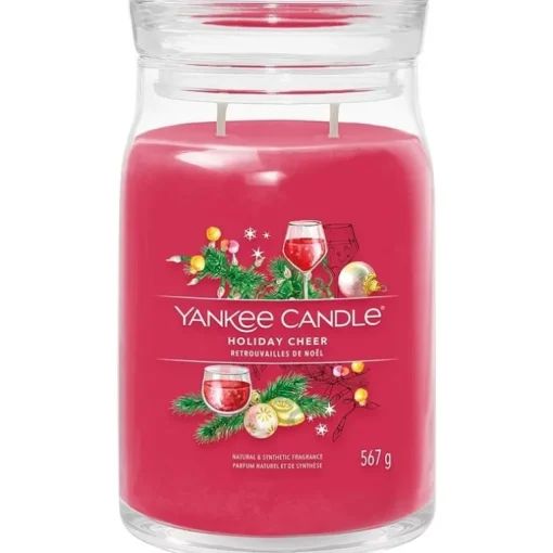Yankee Candle Signature Large Jar Holiday Cheer 567g
