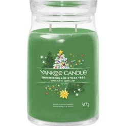 Yankee Candle Signature Large Jar Shimmering Christmas Tree 567g