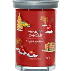 Yankee Candle Signature Large Tumbler Big Apple Christmas 567g