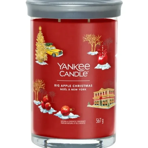 Yankee Candle Signature Large Tumbler Big Apple Christmas 567g