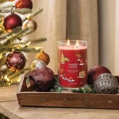 Yankee Candle Signature Large Tumbler Big Apple Christmas 567g