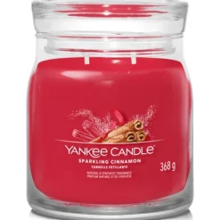 Yankee Candle Signature Medium Jar Sparkling Cinnamon 368g
