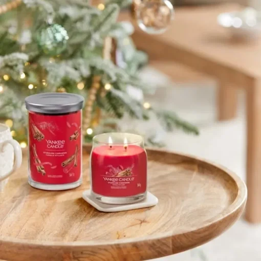 Yankee Candle Signature Medium Jar Sparkling Cinnamon 368g