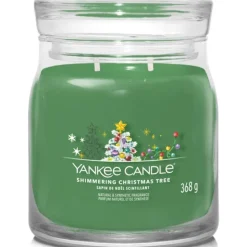 Yankee Candle Signature Medium Jar Shimmering Christmas Tree 368g