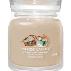 Yankee Candle Signature Medium Jar Afternoon Scrapbooking 368g