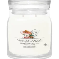 Yankee Candle Signature Medium Jar London Christmas Tea 368g