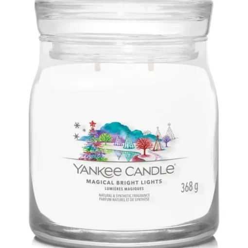 Yankee Candle Signature Medium Jar Magical Bright Lights 368g