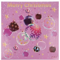 Zmile Cosmetics Advent Calendar 24 Windows Square ‘3D Christmas balls’