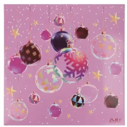Zmile Cosmetics Advent Calendar 24 Windows Square ‘3D Christmas balls’